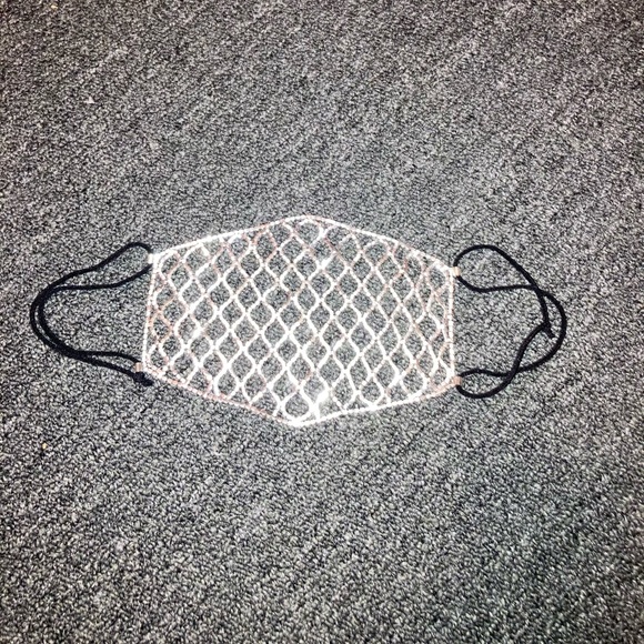 Crystal Bling Face Mask - Picture 4 of 4